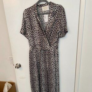 Cheeta print jumpsuit! Size S